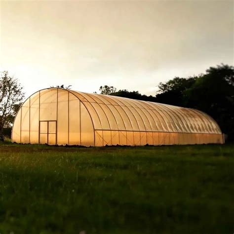 all-metal round hoop house kit|30' round metal hoop house.